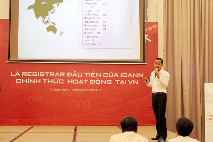 Mắt Bão công bố là Registrar Việt Nam đầu tiên của ICANN — Hình 7