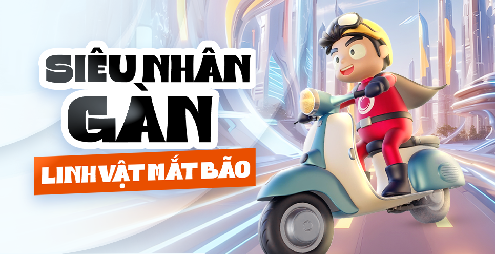 Siêu nhân Gàn - Linh vật của Mắt Bão