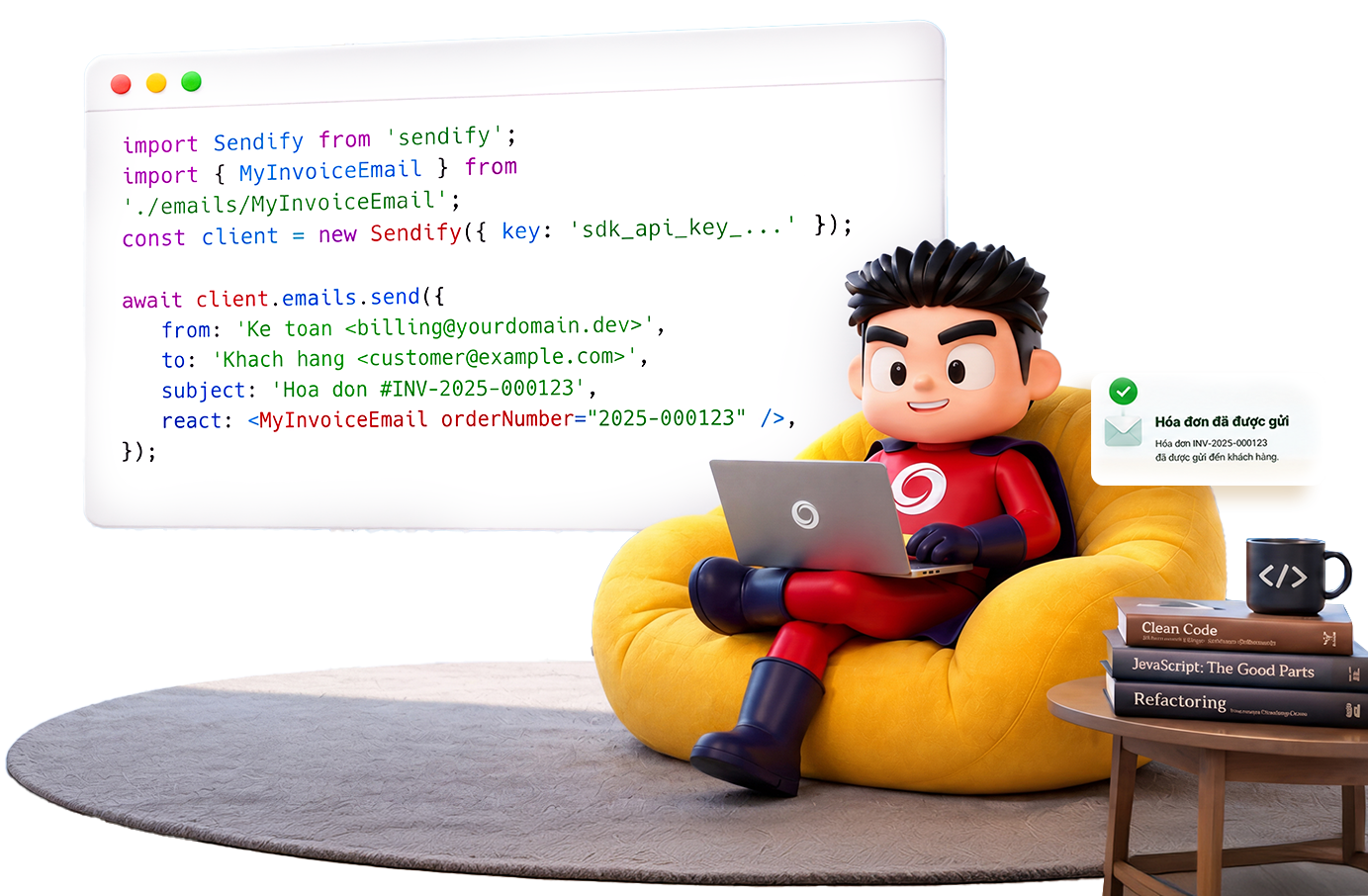Sendify — Email API
